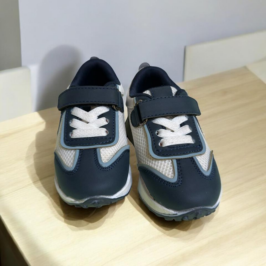 Blue White Comfy Shoes (1-3 Years)