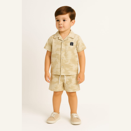 Tan Co-ords Set-Unisex (3-9 Years)