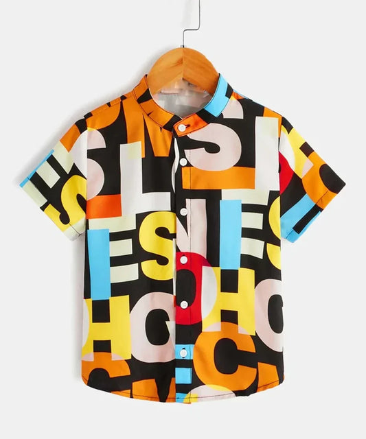 Alphabet Organic Cotton Shirt