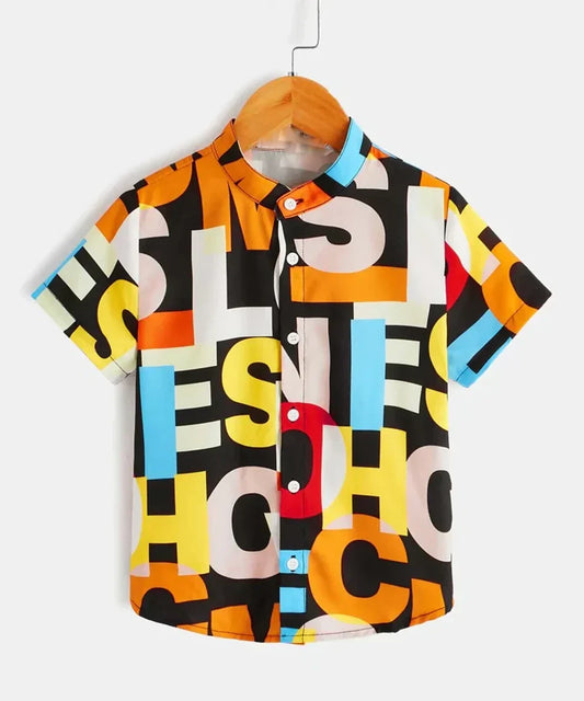 Alphabet Organic Cotton Shirt