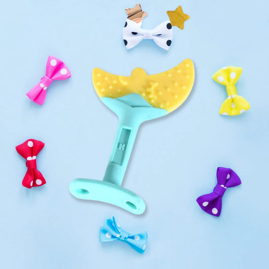 Premium Silicone Teether - BPA Free ( Pair 0f 2)