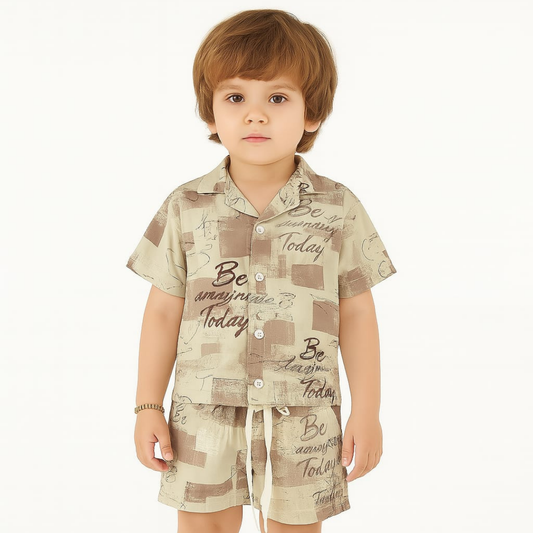 Tan Patches Co-ords Set-Unisex (3-12 Years)