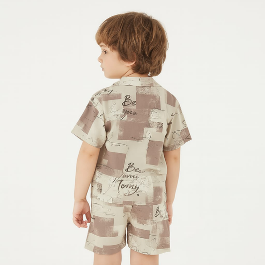 Tan Patches Co-ords Set-Unisex (3-12 Years)