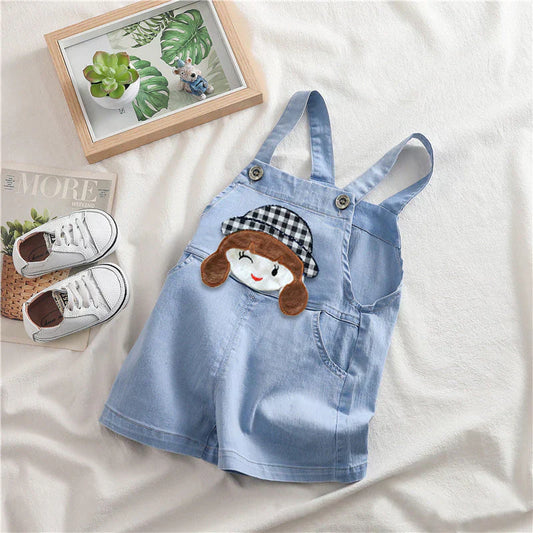 Girl Blue Dungaree