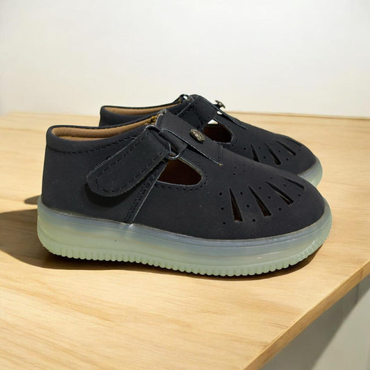 Black Comfy Sandal With Light (1-3 Years)
