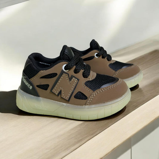 Brown Brown Comfy Light Shoes (1-3 Years)