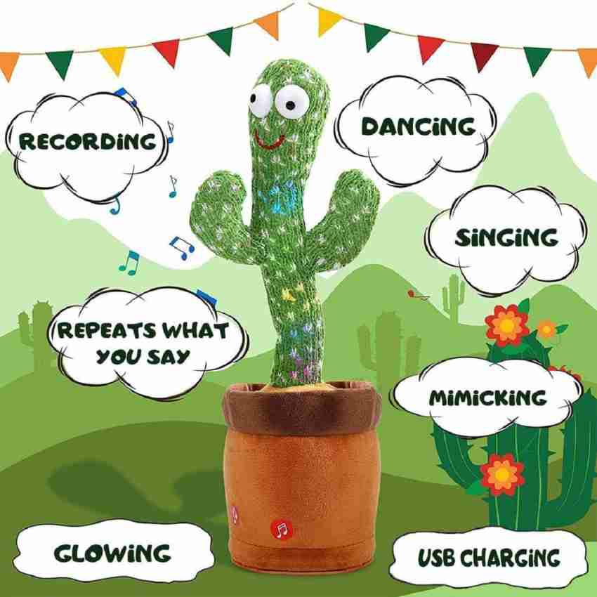 Cactus Tree Toy - Repeats , Dances , Sings