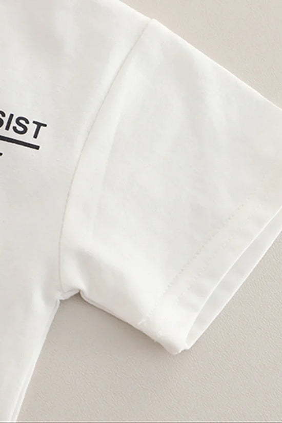 Unisex Astronaut Organic Cotton T-Shirt With Short