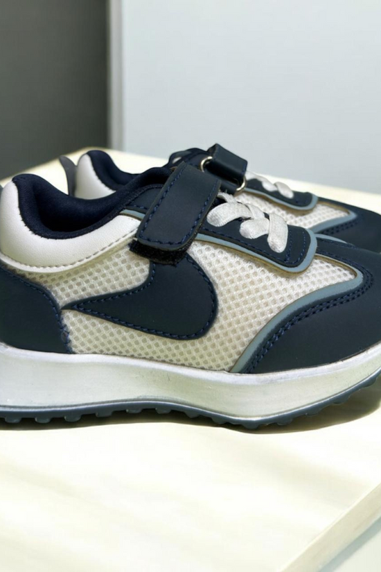 Blue White Comfy Shoes (1-3 Years)