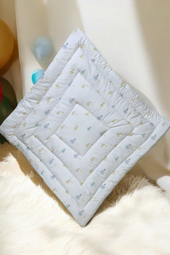 New Born Bedding Combo (10 in 1) - 100% Organic Cotton (White)