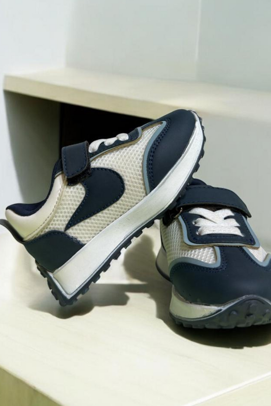 Blue White Comfy Shoes (1-3 Years)