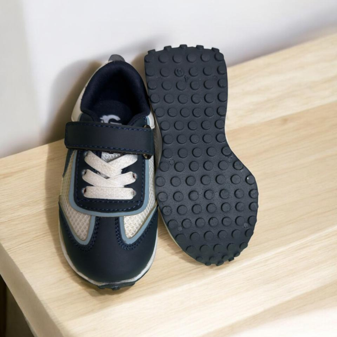 Blue White Comfy Shoes (1-3 Years)