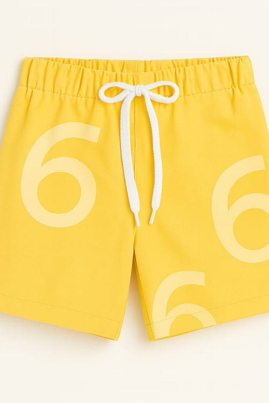 Yellow Numbers Co-ords Set-Unisex (3-12 Years)