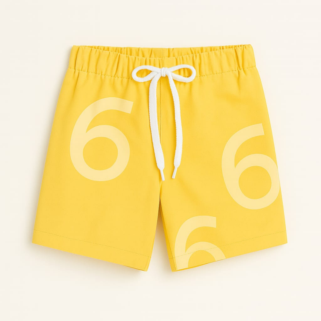 Yellow Numbers Co-ords Set-Unisex (3-12 Years)