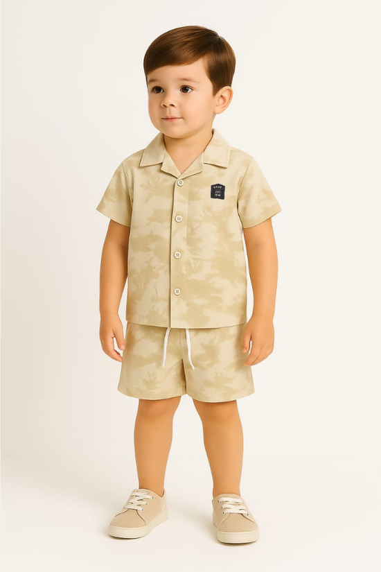 Tan Co-ords Set-Unisex (3-9 Years)