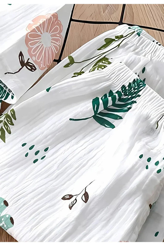 Organic Cotton Floral Co-ords Set