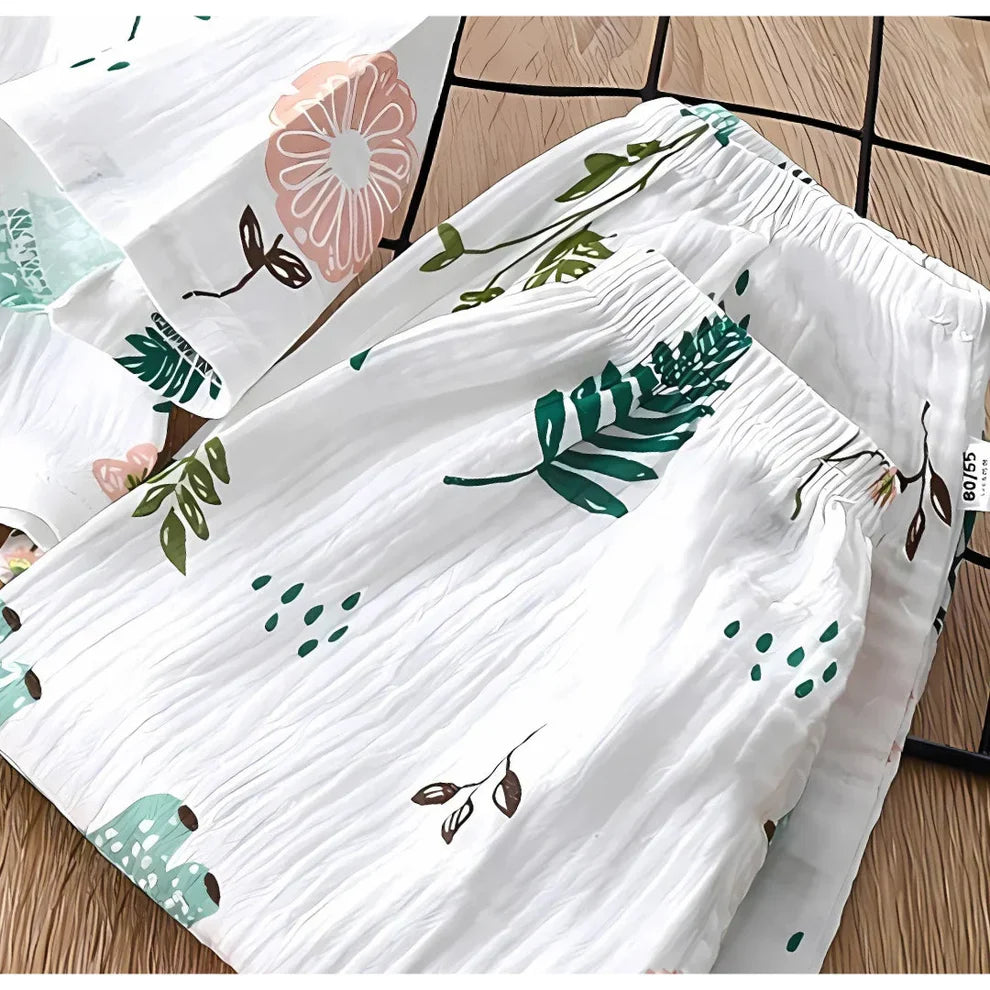 Organic Cotton Floral Co-ords Set