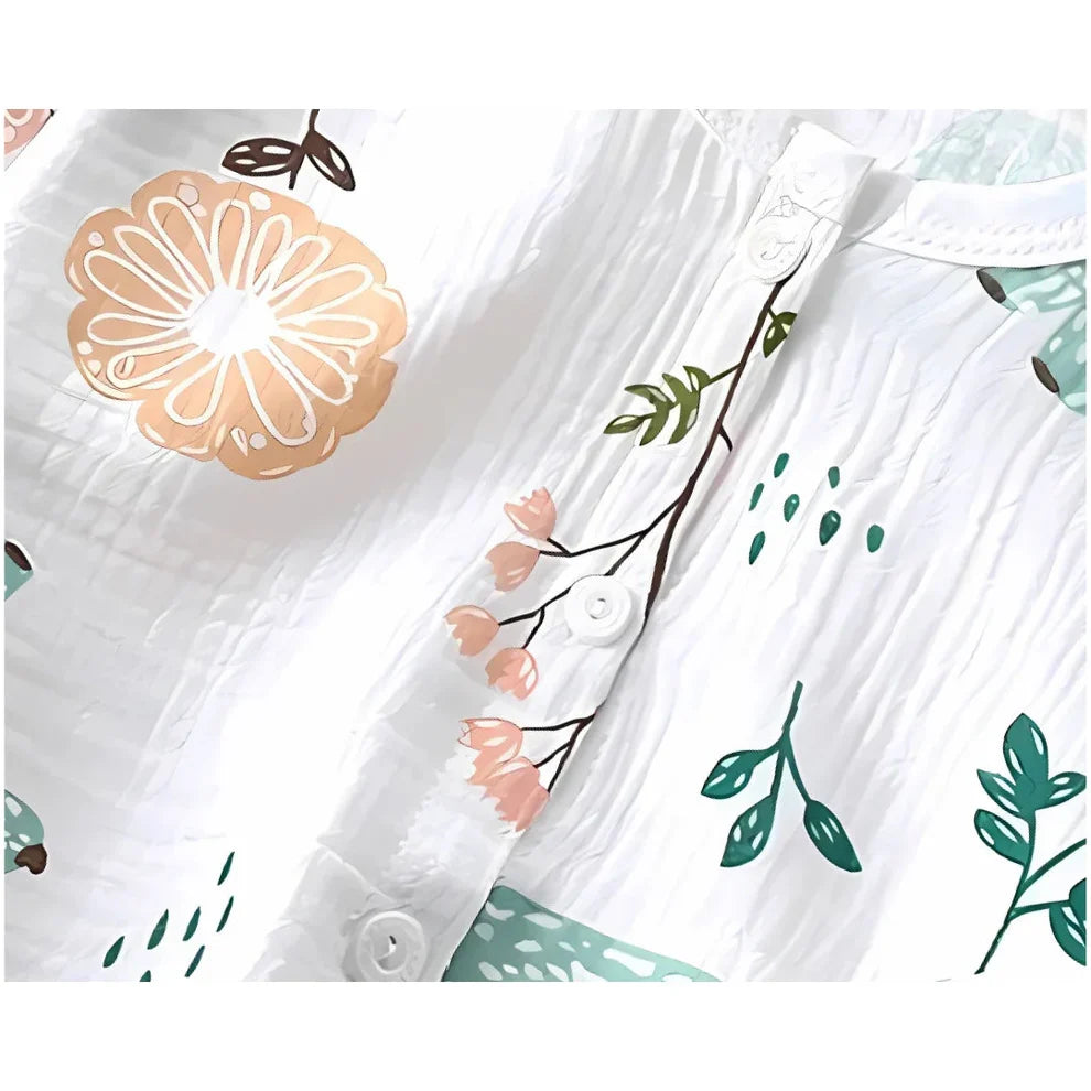 Organic Cotton Floral Co-ords Set