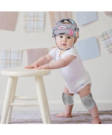 Baby Crawling Safety Kit - Helmet & Knee Pad