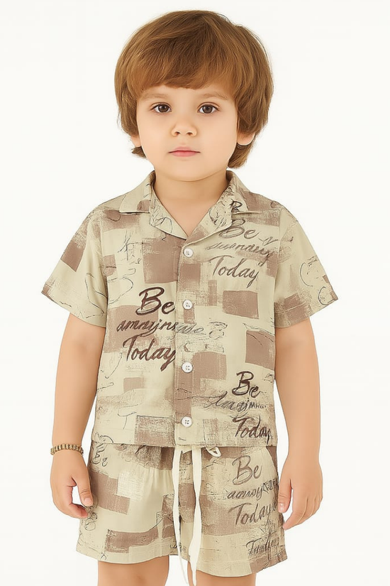 Tan Patches Co-ords Set-Unisex (3-12 Years)
