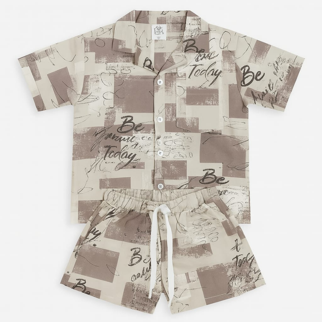 Tan Patches Co-ords Set-Unisex (3-12 Years)
