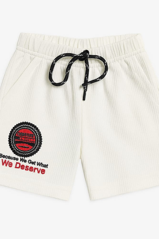 Ivory White Unisex Co-ords (1-12 Years)