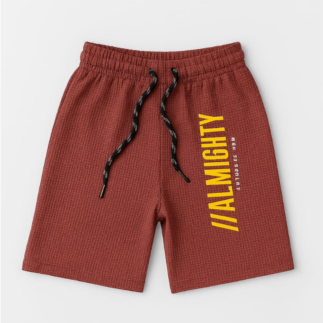 Deep Rust Maroon Co-ords  - Unisex (1-5 Years)