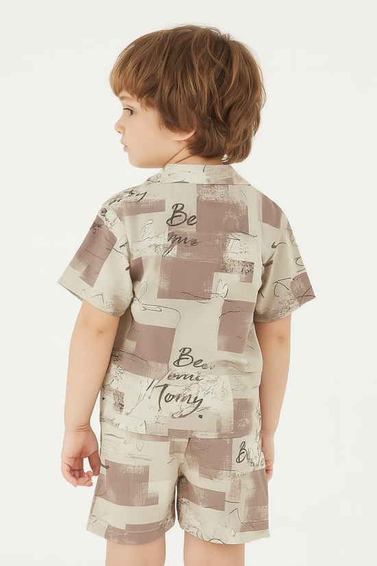 Tan Patches Co-ords Set-Unisex (3-12 Years)