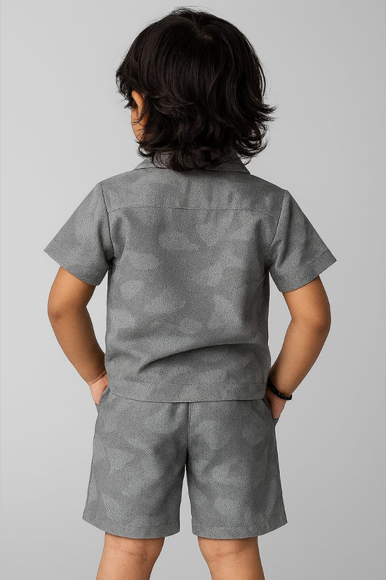 Smoke Grey Unisex Co-ords set (5-7 Years)