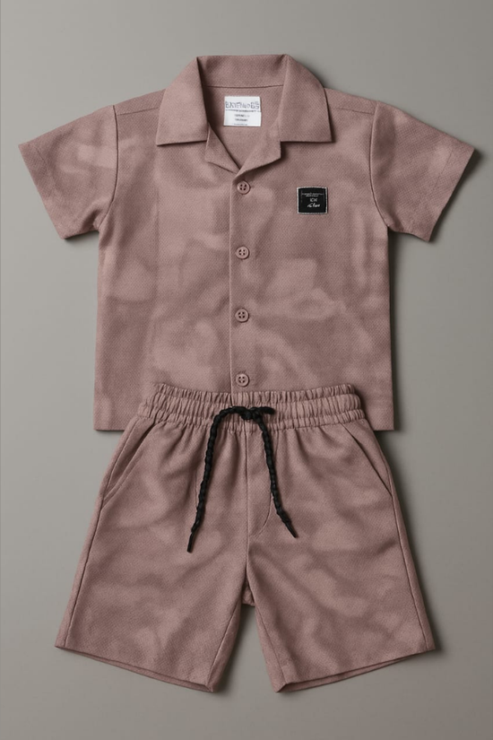 Mauve mode Dusty Rose Unisex Co-ords set (3-9 Years)