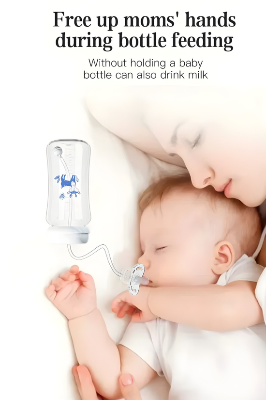 Hands Free Feeding Bottle