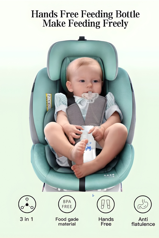 Hands Free Feeding Bottle