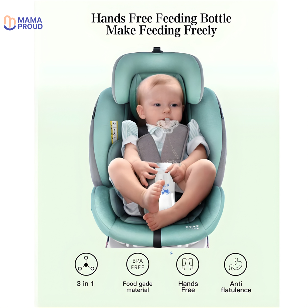 Hands Free Feeding Bottle