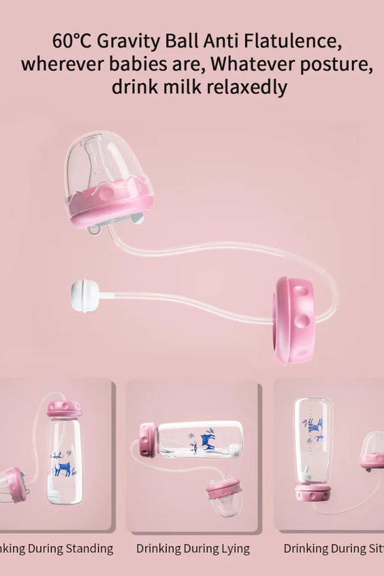 Hands Free Feeding Bottle