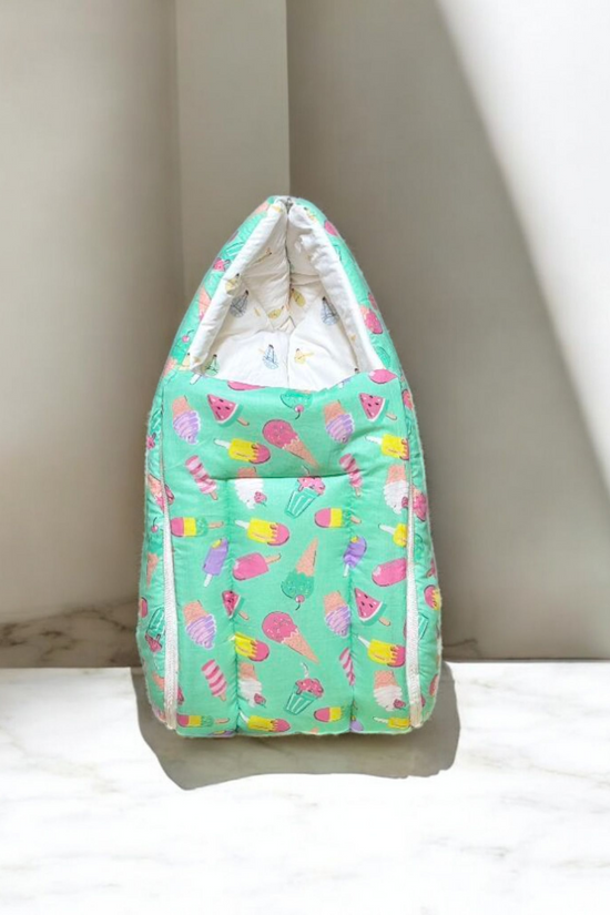 Organic Cotton & Muslin Newborn Combo (9 items)