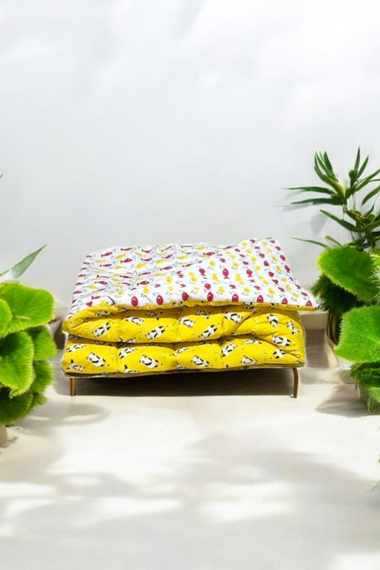 Newborn Yellow Bedding Combo (8 in 1) - Organic Cotton