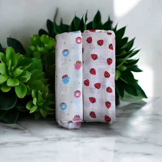 Muslin Swaddles (set of 2)