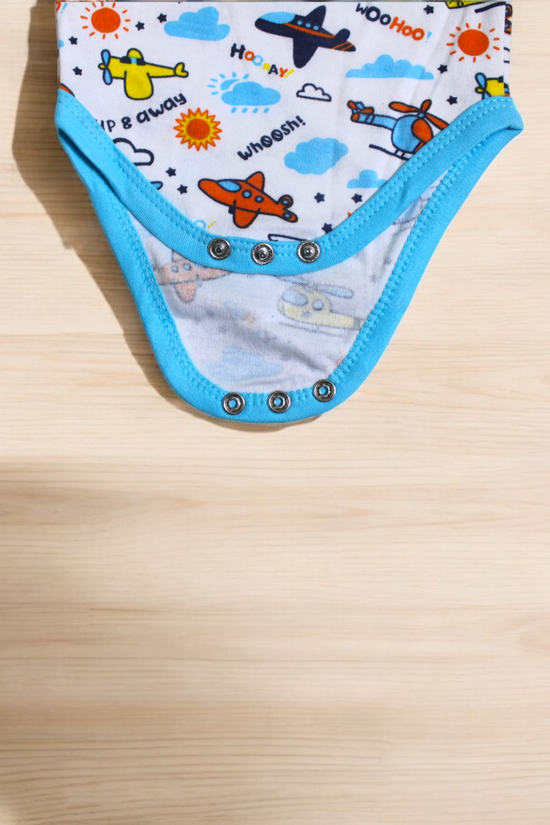 Organic Cotton Onesies & Muslin Swaddles With Orange Sleeping Bag