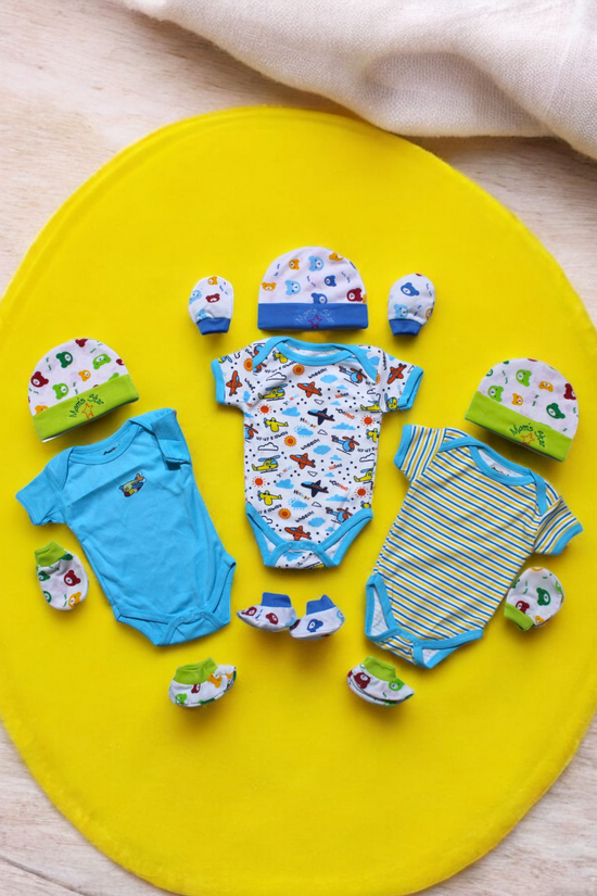 Full Onesies Combo - 100% Organic Cotton