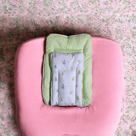 Organic Cotton White Sleeping Bag