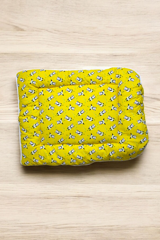 Organic Cotton Yellow Sleeping Bag