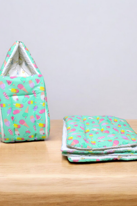 Organic Cotton & Muslin Newborn Combo (9 items)