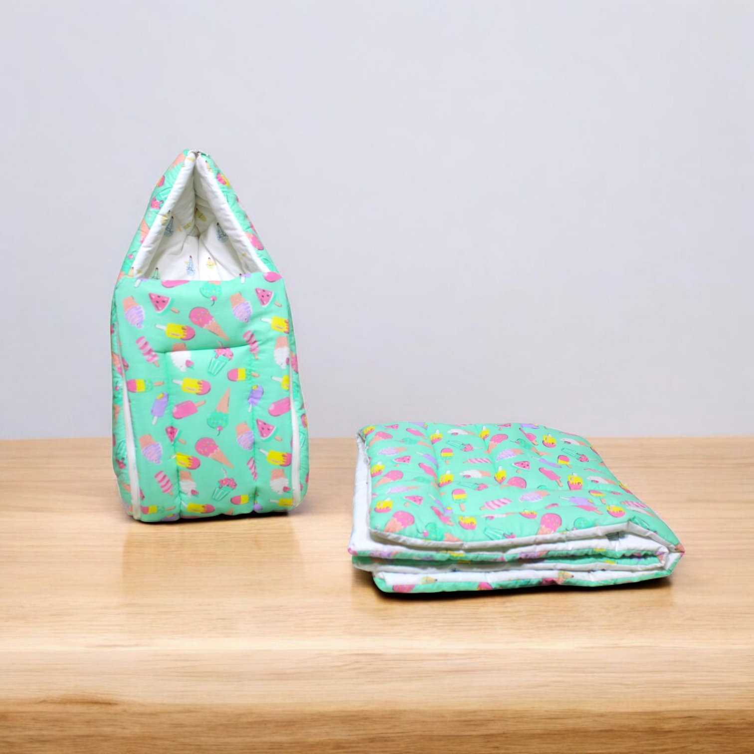 Organic Cotton Sleeping Bag With Ac Comforter