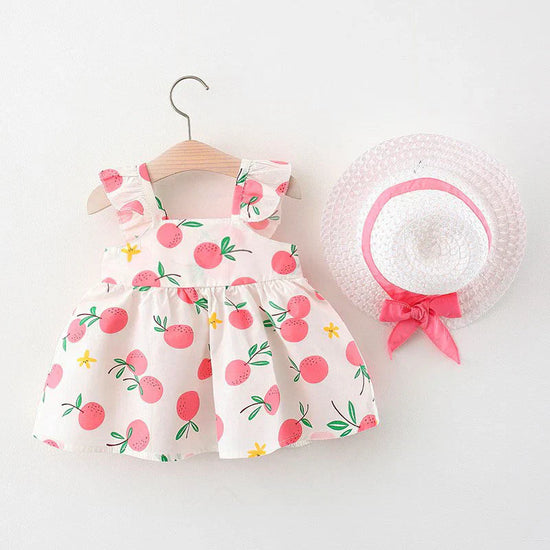 Organic White White Skirt With Hat