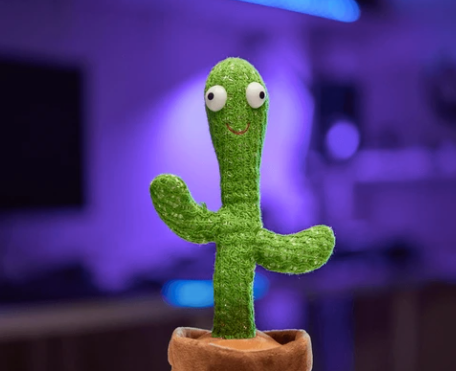 Cactus Tree Toy - Repeats , Dances , Sings