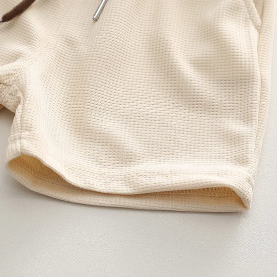 Organic Cotton Peach The Bear Co-ord Set