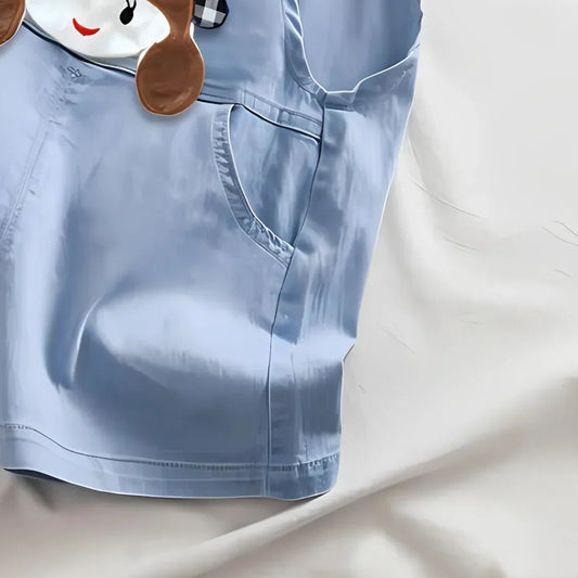 Girl Blue Dungaree