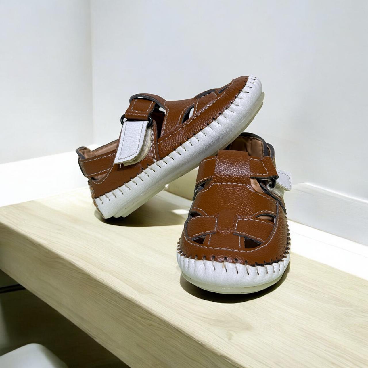 White Tan Sandal (1-3 years)