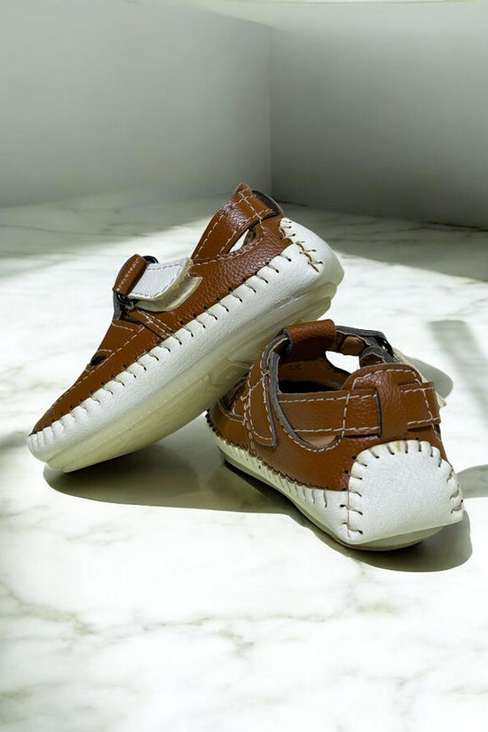 White Tan Sandal (1-3 years)