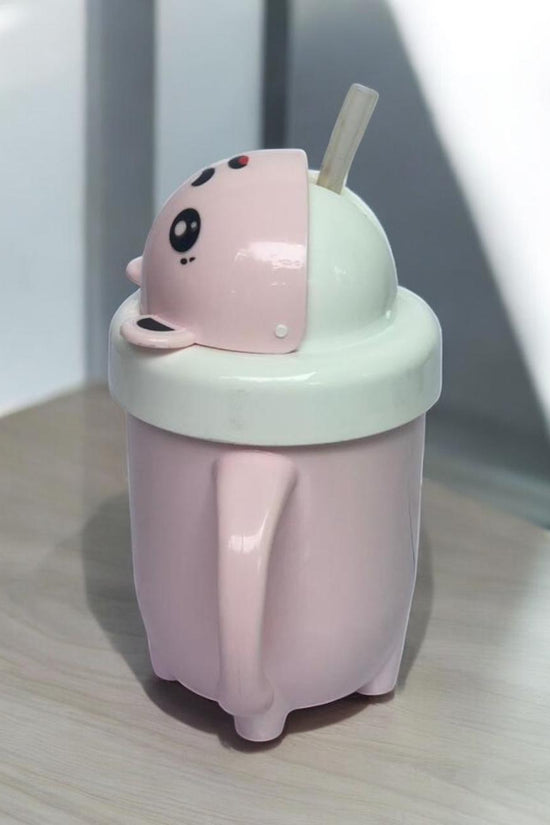 Stainless Steel Pink Sipper